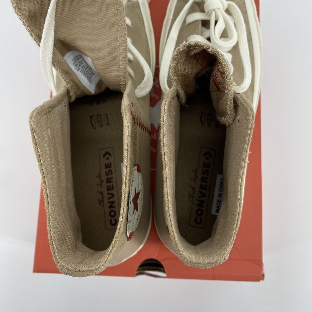 Converse Chuck 70 Hi BASEBALL STITCH Sneakers Sz 6.5 Men / 8.5 Ladies 172667C - Picture 11 of 16